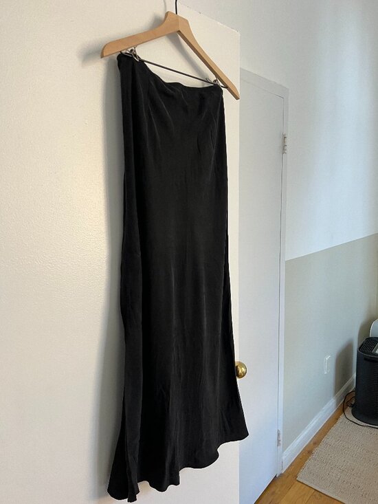 Madewell Dresses & Skirts - Madewell Black Maxi Skirt Size 6 Side Slit